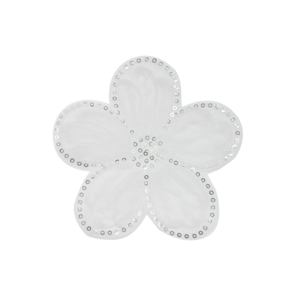 Simple Literary Mesh Sequin Flower Lace Cloth Sticker Diy Accessories Shoes And Hats Sweater Dress Decorative Accessories