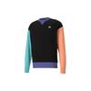 PUMA Sweatshirts Men's Black Crew Neck Moderate Regular 531426-51