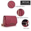 Leather Stylish Fancy Chain Strap Crossbody Slingbag For Women