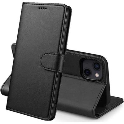 Чехол-кошелек - Phonillico - iPhone 13 MINI - Черный - Магнитная застежка - Видеоподставка