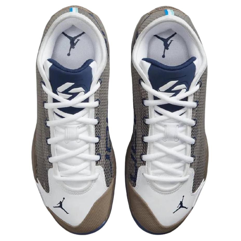 Jordan Luka .77 Basketball Shoes Men's White Brown Blue