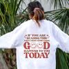 If You Are Reading This Then I Hope Something Good Happen To You Today Sweatshirt Cute Women Long Sleeve Happy Thoughts Pullover