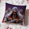 Игровой A-Assassins CreedS Наволочка Премиум Комфорт Двусторонняя Наволочка - Дизайн "Два в Одном" для Любой Комнаты и Салона Автомобиля
