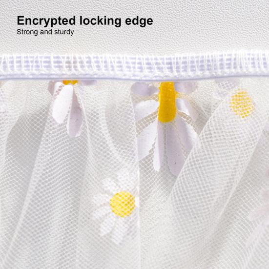 Москитная сетка Yousheng с полным покрытием, простая установка, универсальная дышащая противомоскитная сетка без запаха, тележка для детской кроватки, москитная сетка, детские товары