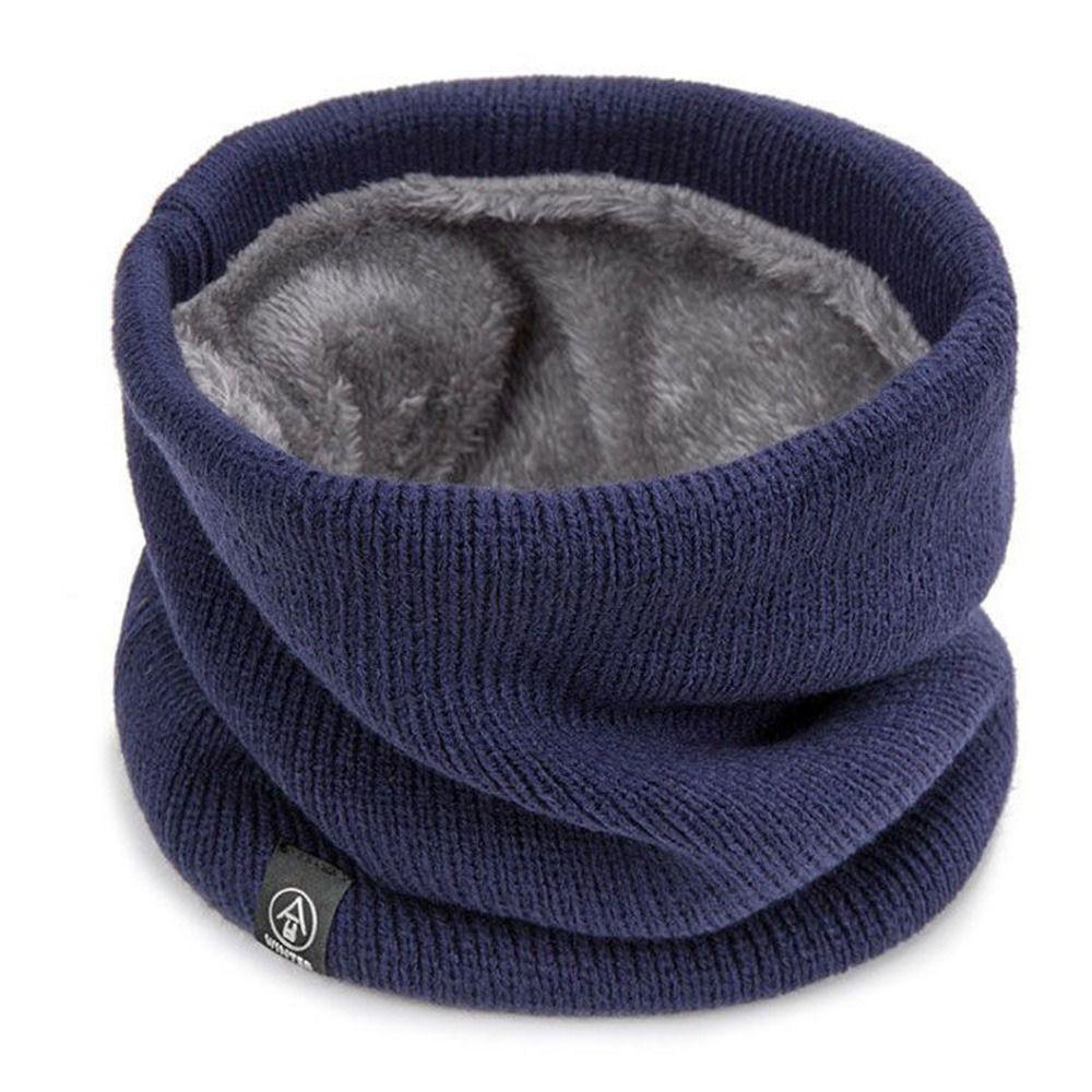 Solid Color Neck Warmer Neck Protection Neck Scarves New Winter Scarf Winter