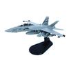 1/100 Модель истребителя US F/A-18F, Сплав, Готовая модель самолета