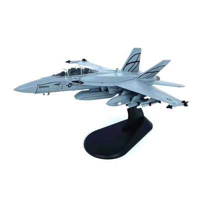 1/100 Модель истребителя US F/A-18F, Сплав, Готовая модель самолета