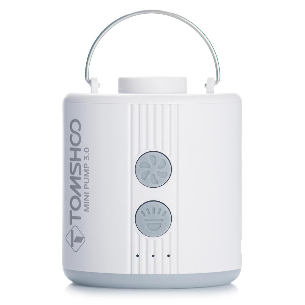 TOMSHOO Портативный электрический воздушный насос со светодиодной подсветкой, перезаряжаемый мини-инфлятор для плавательного бассейна