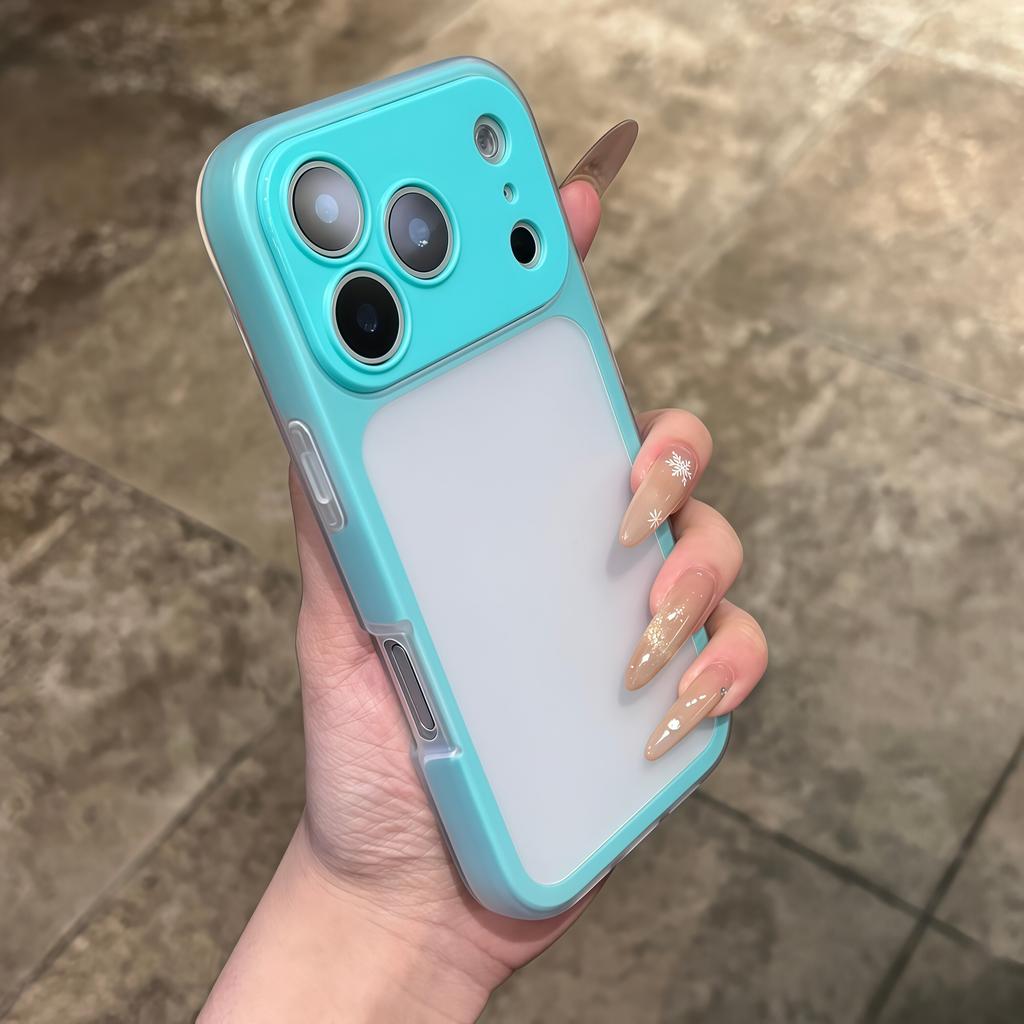 Роскошный чехол-бампер 2 в 1 матовый, цвет конфет, для iPhone 13 14 15 16 17 Pro Max Plus Air, противоударный, задняя крышка