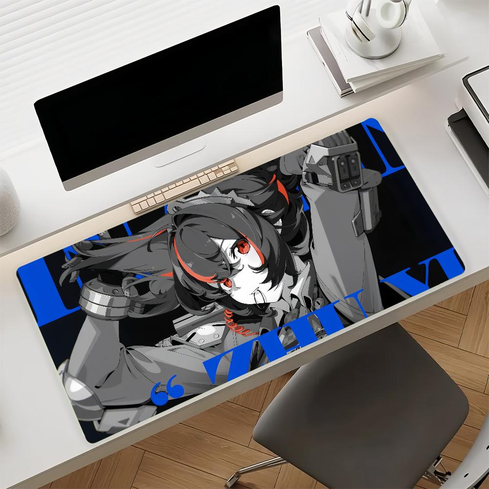Game ZZZ Zhu Yuan Mouse Pad Non-slip Rubber Gamer Balance Computer Mat Decoracion Deskmat Laptop Office Large