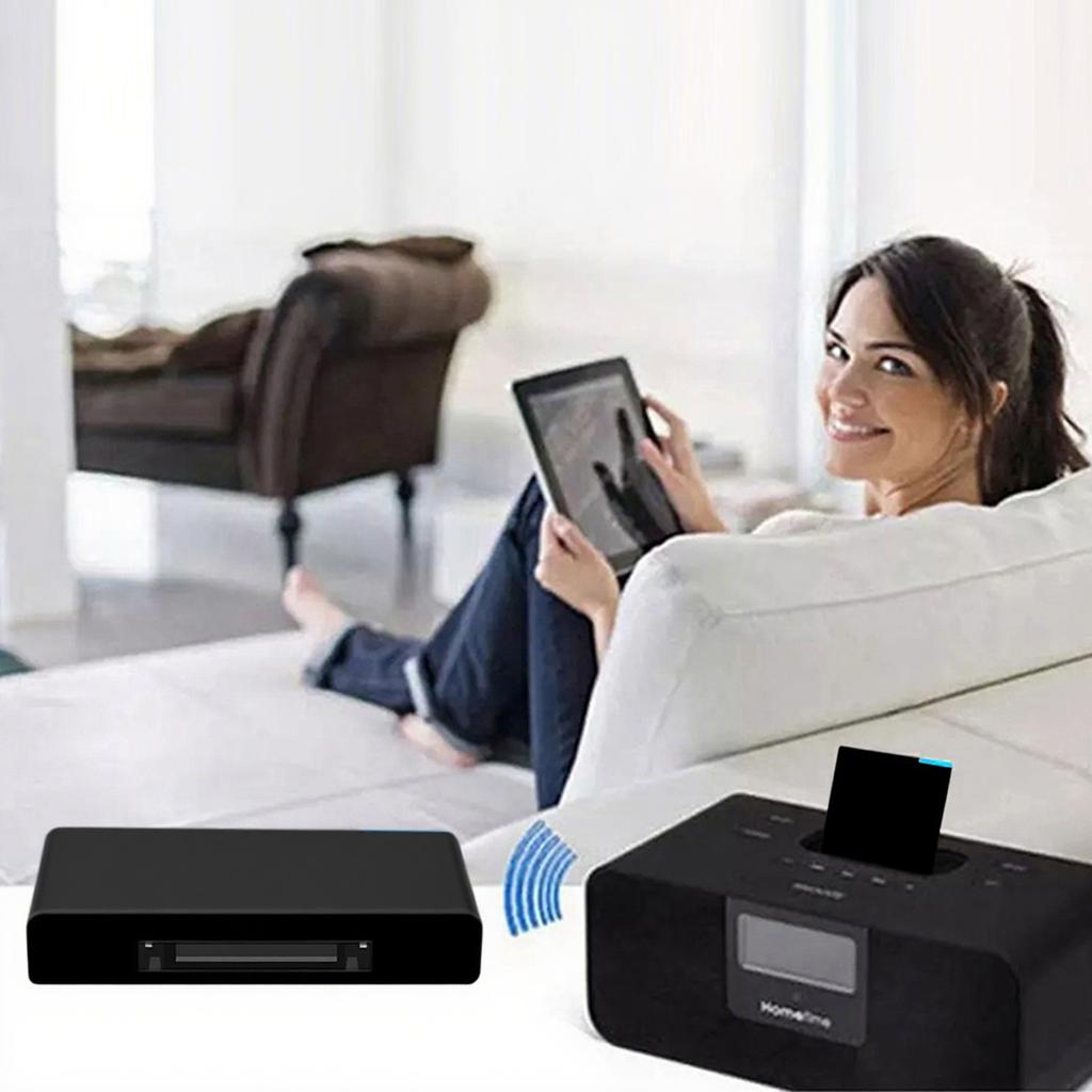 30pin BT Audio Music Receiver Support A2DP V1.2 BT Adapter Wireless Receiver for iOS Music Player Phone iPod for Touch