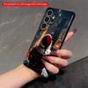 2DFlat Samsung phone case Santa Over City Lights Snowfall Applicable to Galaxy S22 S23 S24 S25ULTRA S26 A12 A13 A14 A15 A16