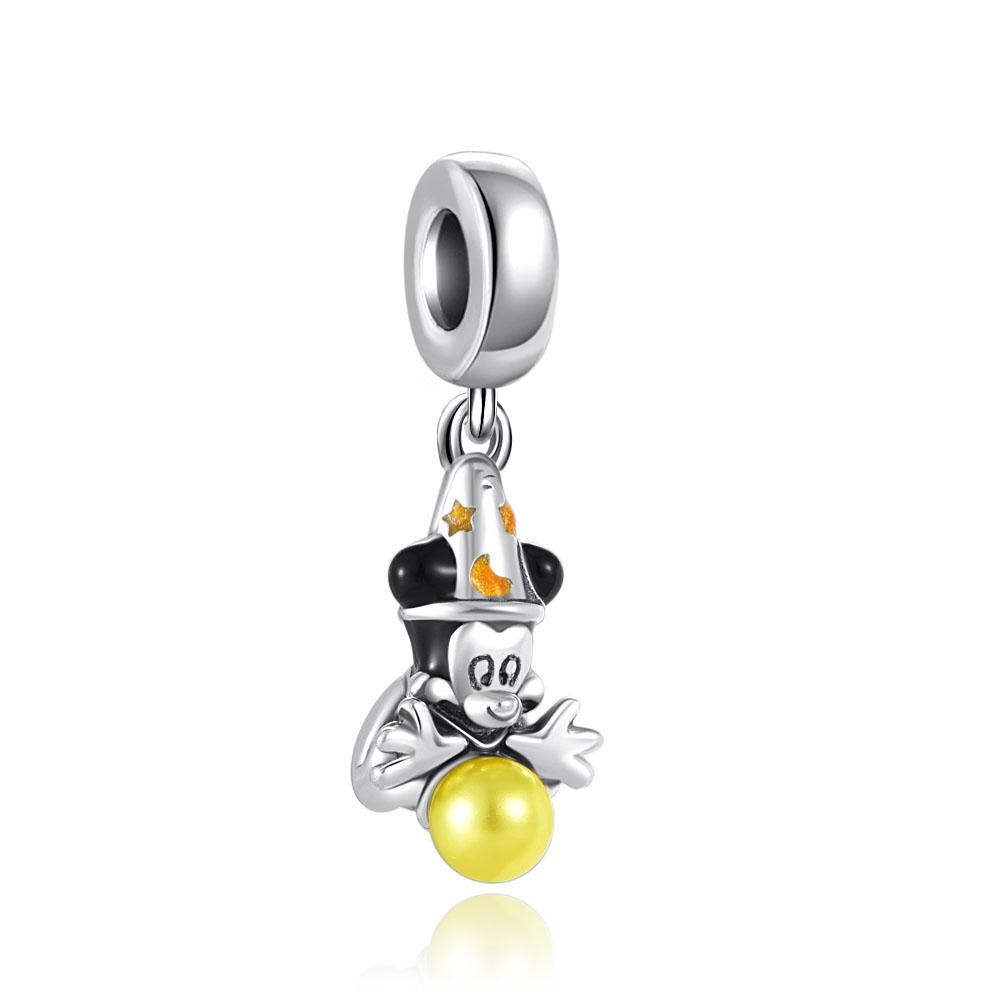 Brand New Cute Animal Mouse Bead Component Couple Pendant Bead Component, Ideal Designed For Authentic Original European Bracelet High Quality Fine