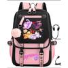 Harajuku Simple and Versatile Junior High School Student Schoolbag Female Lightweight Large-capacity Junior High School Student Backpack
