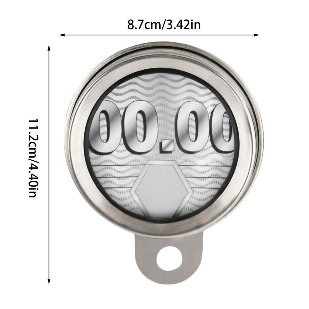 Motorcycle Tax Disc Holder Plate Card Hanger Multifunctional Rustproof Tax Disc for Scooter Cycling Riding Mountain Road
