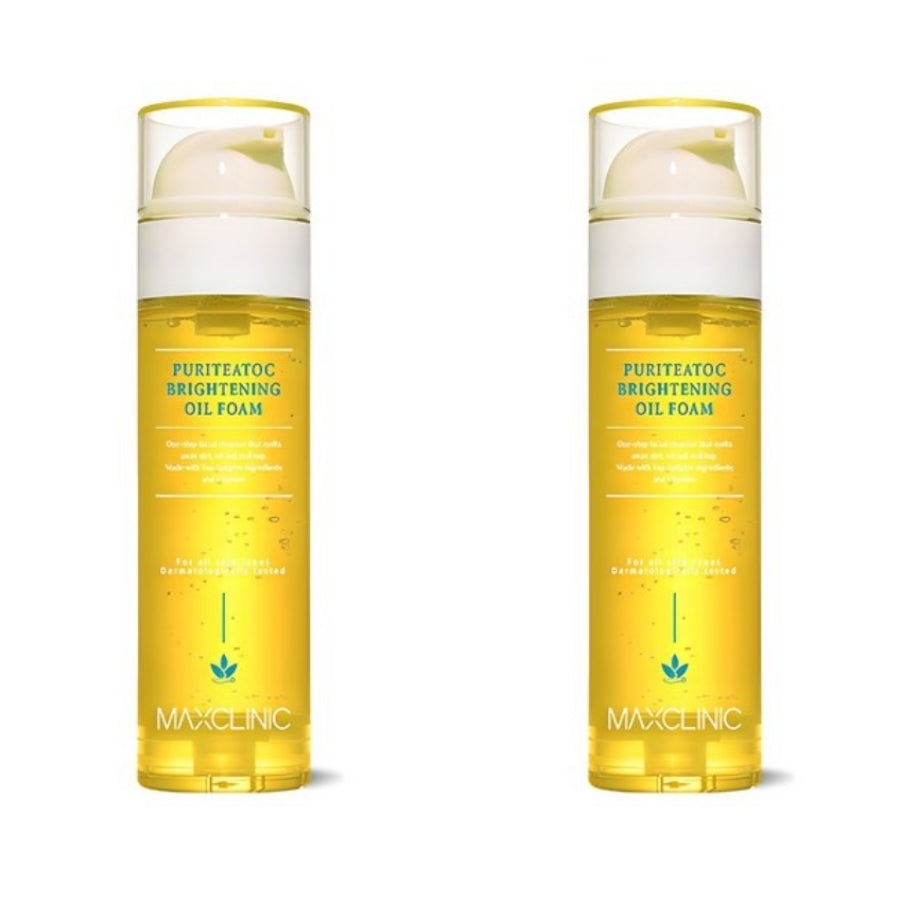 Maxclinic Puriteatoc Осветляющая масляная пенка 110мл*1шт/2шт/3шт