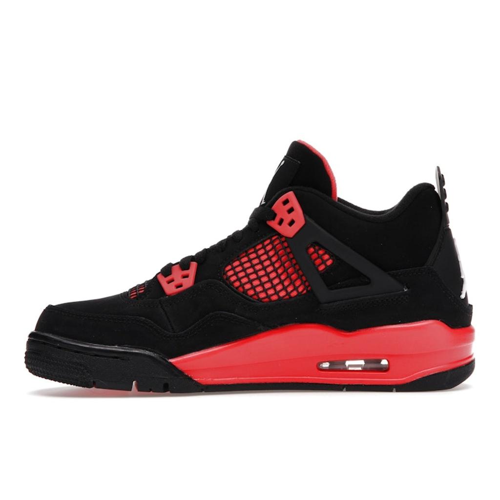 Детские кроссовки Air Jordan 4 Retro GS Red Thunder Black Multi-Color Crimson 408452-016