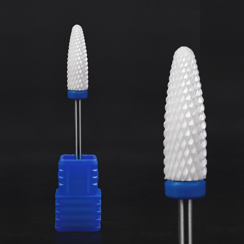 kads 32 Sizes Nail Drill Bit Polishing Tool Ceramic Nail Art Drill Bits Milling Cutters for Electric Manicure Machine Pedicure
