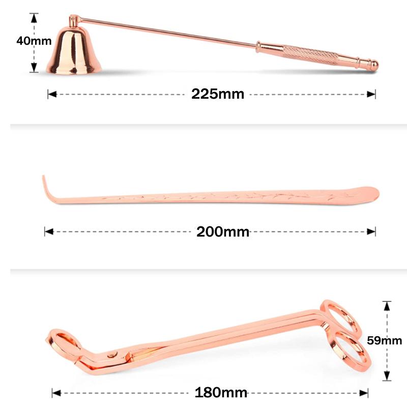 3/4 шт. Подавитель свечей, цельный инструмент, бытовые ножницы для ароматерапии, крючок для подавителя свечей, поднос, инструмент для резки свечей