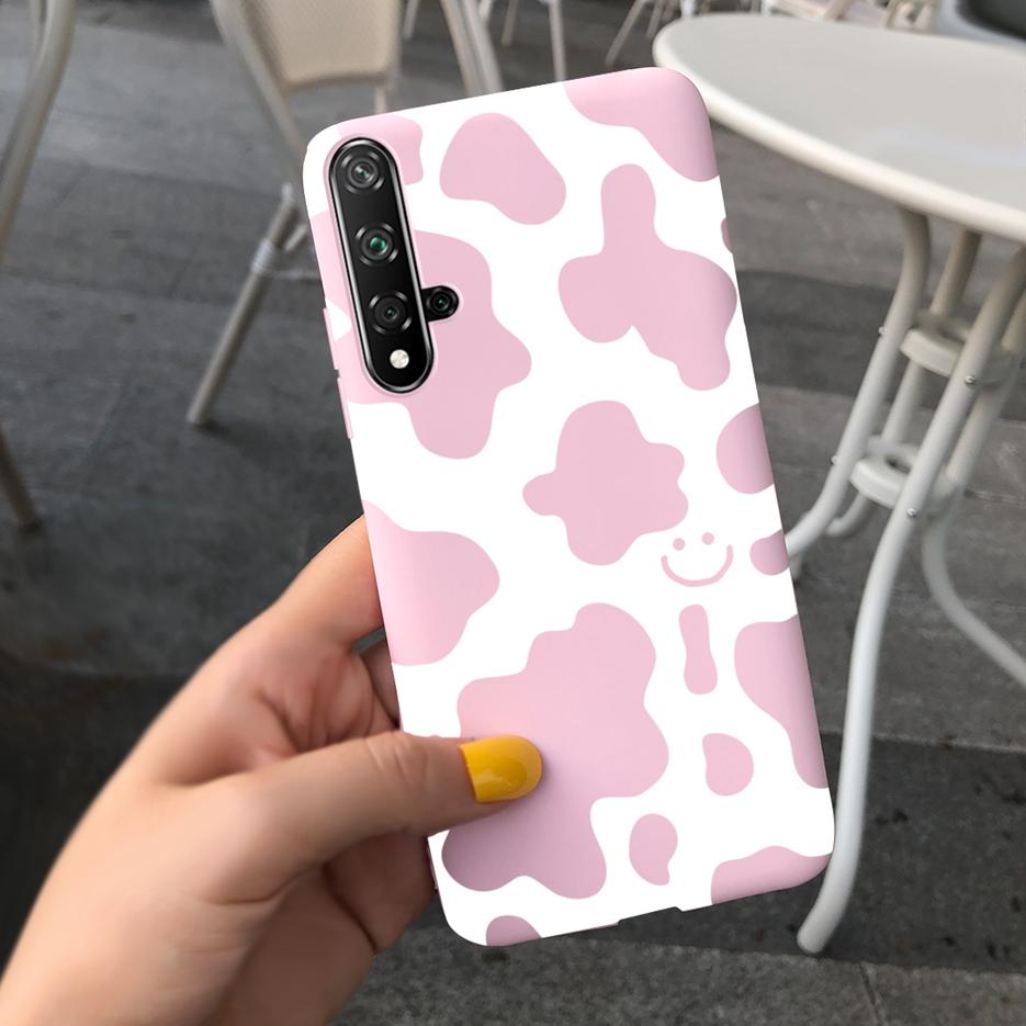 For Huawei Nova 5T Case Honor 20 Fashion Art Painted Cover Soft Slim Phone Case For Huawei Nova 5T 5 T Honor20 Back Cover Bumper