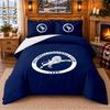 Millwall Pattern Bedding 3Pcs Set Bed Sheet And Pillowcases For Indoor Bedroom