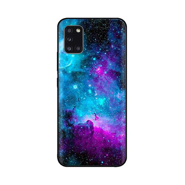 Чехол для Samsung Galaxy A31 Sm-A315f, силиконовый чехол с изображением цветка и животного для Samsung A31 A315, противоударный чехол-бампер для телефона, чехол