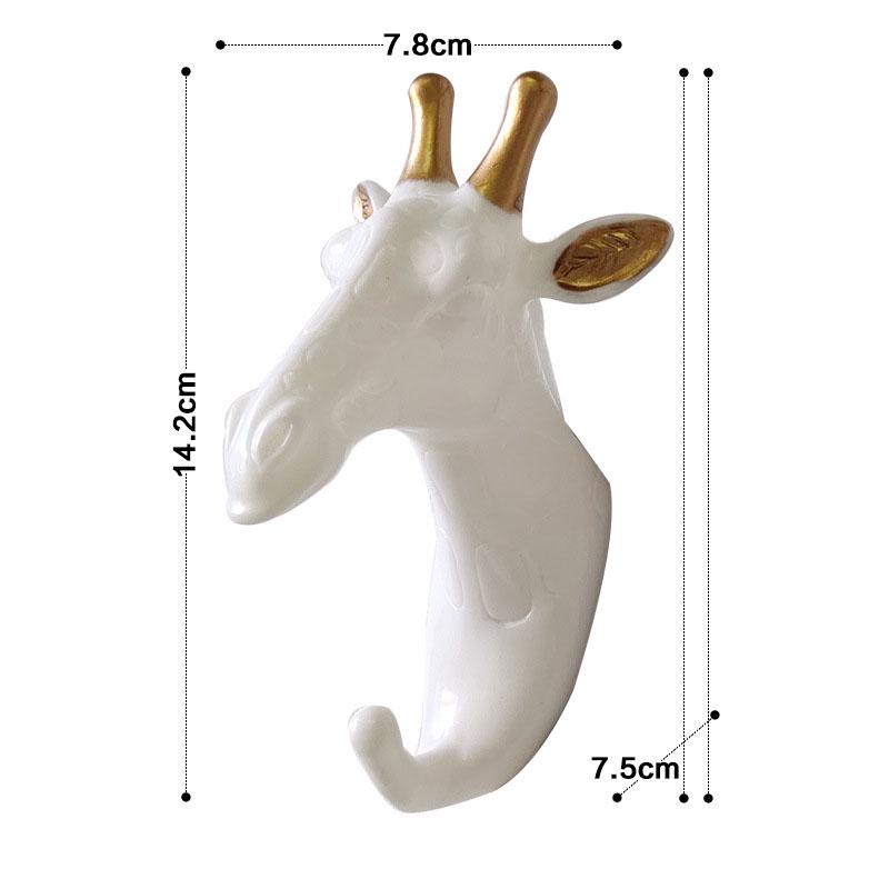 Очаровательные прочные высококачественные крючки для животных, настенный держатель, креативный подвесной крючок, популярный 1 шт., бесшовный американский декоративный крючок, вешалка для ключей, липкий крючок