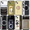 РЕТРО ФОТОКАМЕРА Для OnePlus 15 13 12 11 12R 10R 13R 15R 10T 8T Чехол Для OnePlus Nord 5 CE 2 3 4 Lite N20 N30