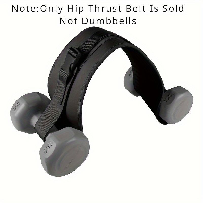 1pc Hip Thrust Belt, Dumbbell Exercise Belt, Lumbar Weight Training Belt for Squatting, Fitness, Dumbbell Non-Slip Support