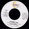 7inch Record VYBZ KARTEL / MACKA DIAMOND - Criminal War / One Clothes Gal NONE Yellow Moon Rec 2007 Jamaica Reggae, Ska & Dub Used