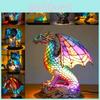 Metal Bebetter Flat Tabletop Decoration Home Animals Table Lamp Supplies Series