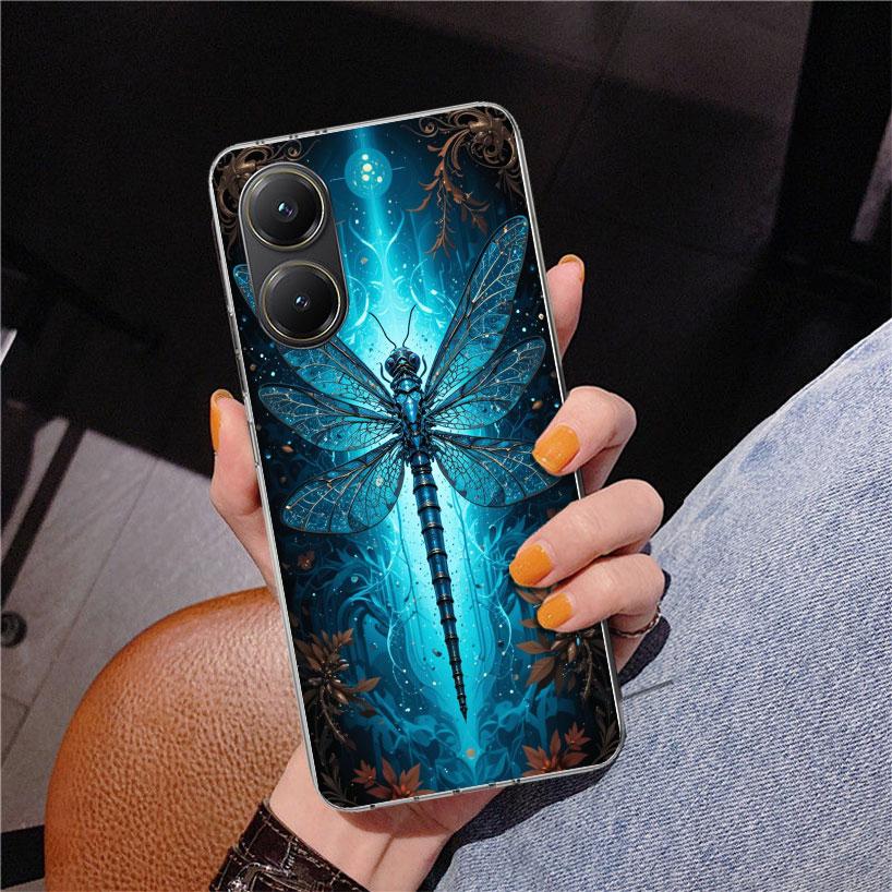 Beautiful Dragonfly Enthusiasts Phone Case For Xiaomi Poco X7 X6 X5 Pro F7 Ultra Redmi 15C 15 13C 13 12C 12 10 10A 10C 9 9A 9C 9
