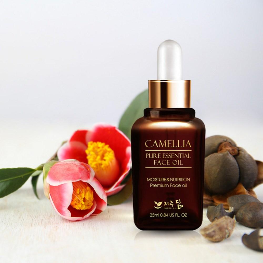 Jeju Camellia Face Oil Jeju Camellia Oil Natural Oil, 25ml, 4 Pieces