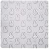 Okato Miffy Super Absorbent Cloth, 30x30cm, Miffy Gray