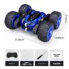 Tecnock Radio Controlled Car for Kids USB Direct Rechargeable Stunt Car 360 Degree Rotation Driving Radio Controlled 4WD 4WD RC Car Toy Car Boys