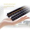 Metal Triangular Ruler Stationery Design Ruler Multi-functional Measuring Tools  Architect Engineer