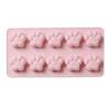 Cartoon Dog Cat Paw Pink Silicone Cake Molds for Food Supplement Biscuit Jelly Fondant Chocolate Baking Pan Ice Tray