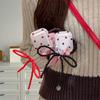 Chic Bowknot Keychain Attachment Phone Charm Decorative Accessory Beads Phone Pendant for Daily and Social Gatherings