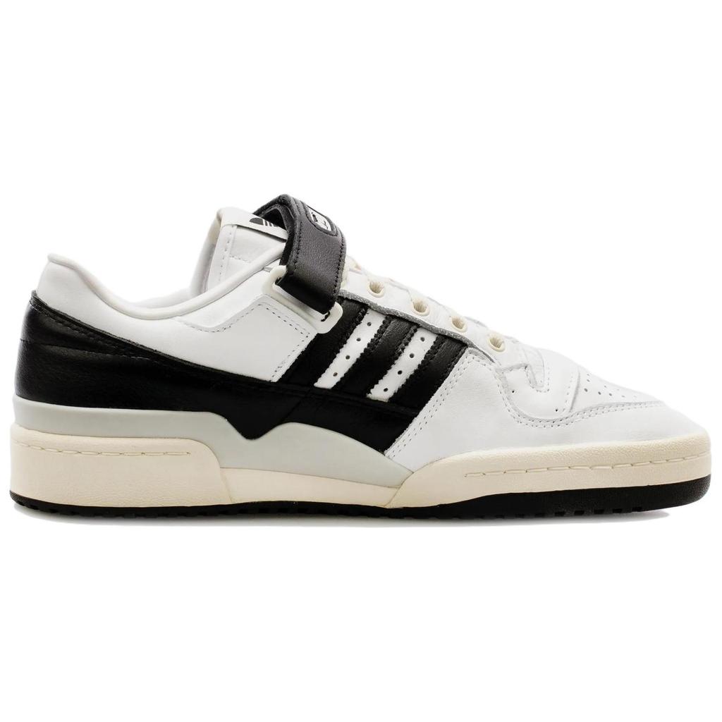 Shoe Palace x Adidas Originals FORUM Low Кожаные Низкие Кеды для Скейтборда Унисекс Белый Черный GV9024