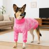Pet Base Shirt Elastic Dog Recovery Suit Warm Comfortable Dog Anxiety Vest Tie Dye Dog Soothing Clothes Post-Operation Care