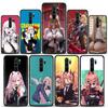ChainSaw Man Girl Anime Mobile Phone Shell for Redmi K40 K40S K50 6 6A 7 7A 8 8A 9 9A 9C 9T 10 10C Pro Plus Black Soft Case Capa