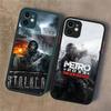 Постапокалиптическая игра Metro 2033 Чехол для телефона для iPhone 16 15 14 Plus 15 13 12 11 Pro Max X XS MAX Матовый чехол