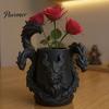 Декоративный Держатель для ручек «Трехглавый Дракон» с рельефом, 3D-печатный Фэнтезийный Настольный Органайзер, Креативные Подарки на День Рождения для Мальчиков, Реалистичный Масштаб