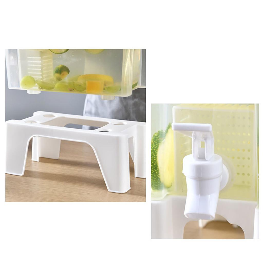 Rotatable Cold Kettle Summer Household With Faucet Put Refrigerator Fruit Juice Lemonade Teapot Resistant To High Temperature Tea Bucket