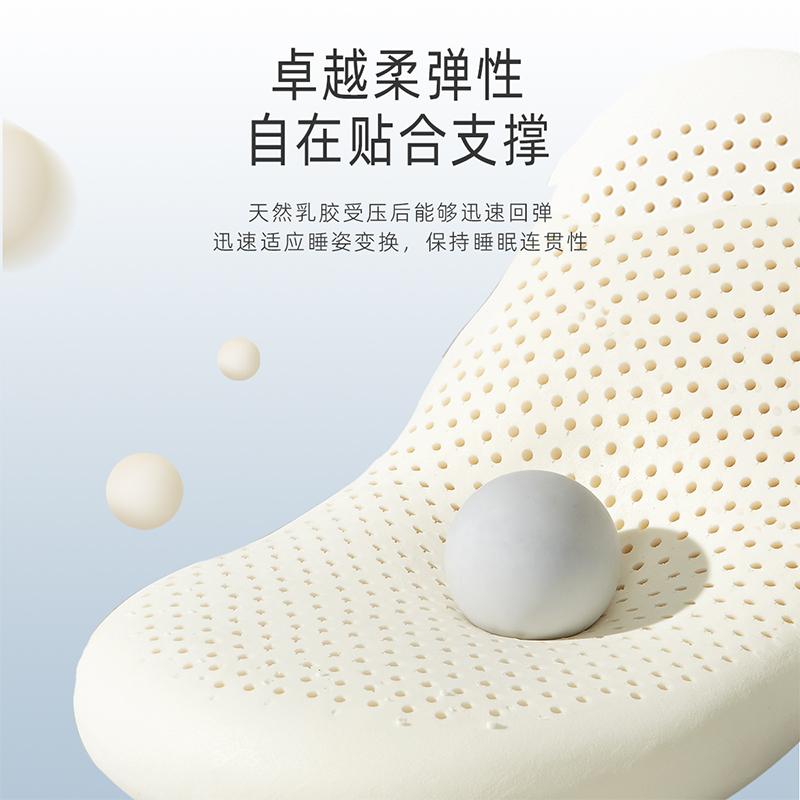 Mengjie Thailand Natural Latex Neck Pillow