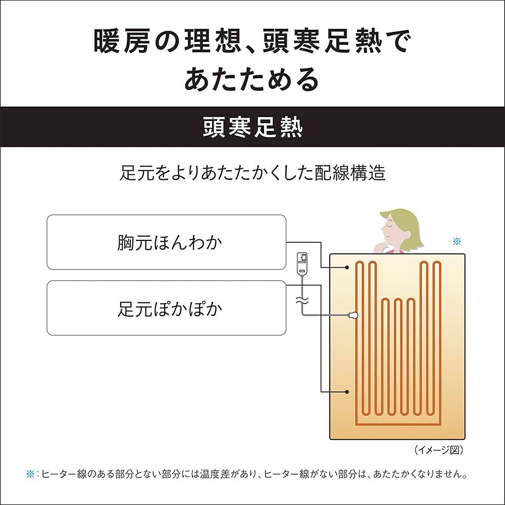 Panasonic Electric Blanket Washable 200×140cm DB-R40L-D