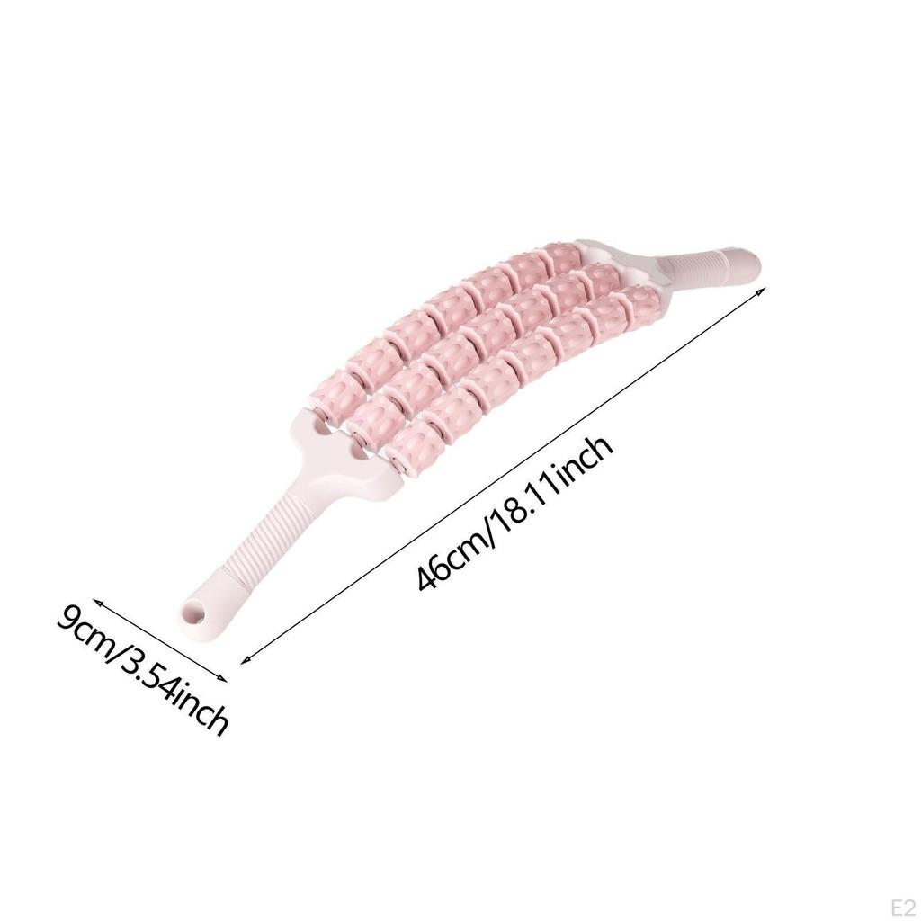 Массажные ролики Эргономичная ручка Нескользящая ручка Расслабляющий массаж мышц тела для