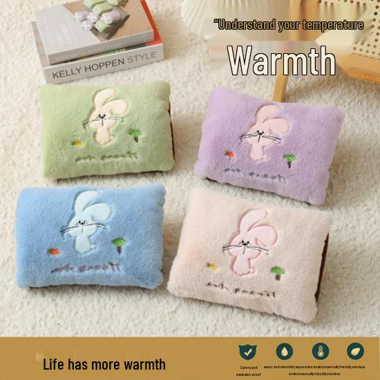 Автоматическая электрическая плюшевая мультяшная грелка для рук с безопасным отключением