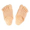 1 Pair Synthetic Rubber Toe Shoes Novelty Style Foot Shoes Funny Performance Shoes  Performance Use
