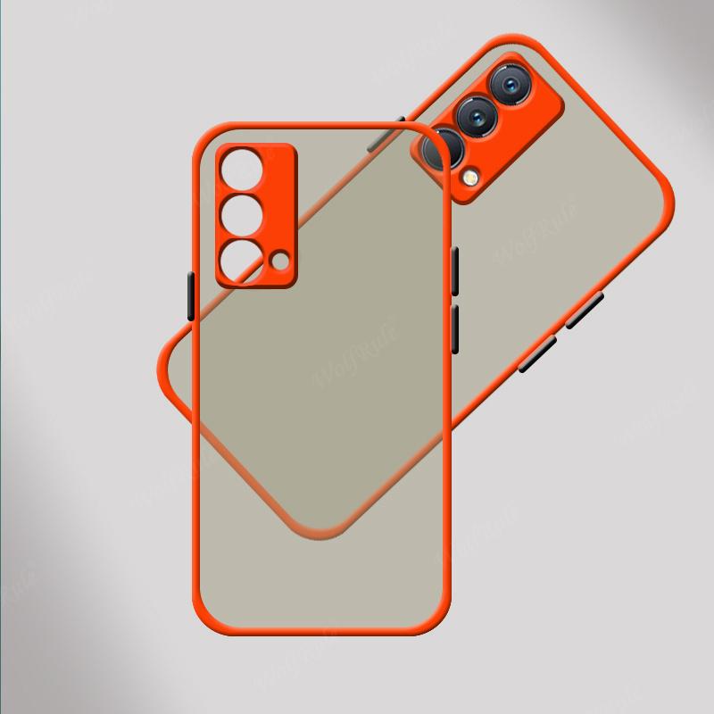 Чехол для Realme GT Master Edition для OPPO Realme GT Master Cover Armor Back полупрозрачный матовый чехол для Realme GT Master Fundas